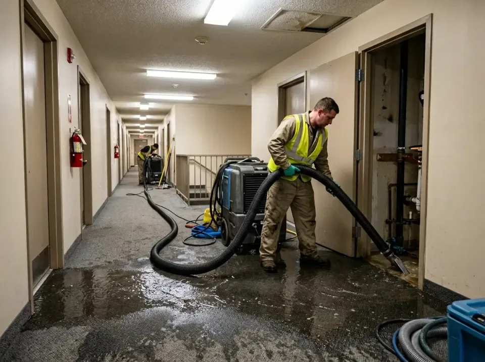 multi-unit-apartment-hallway-f-005 — frequently asked questions, Emergency Burst Pipe Water Extraction & Removal in Clevelan…